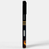 Coques Case-Mate iPhone Tigre avec rayonnement de feu (Verso / Droite)