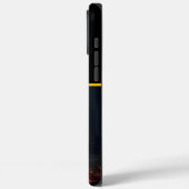 Coques Case-Mate iPhone Tigre avec rayonnement de feu (Verso / Gauche)