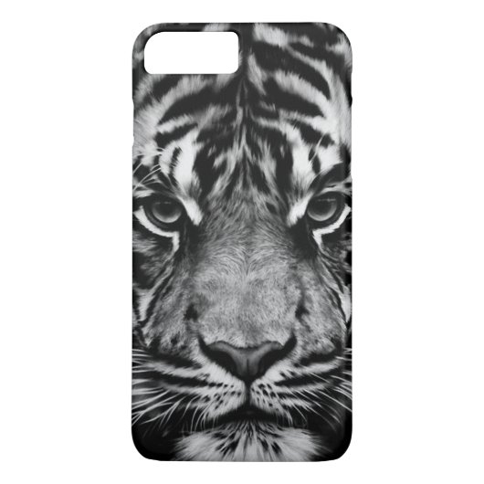 Coques Case-Mate iPhone Tigre Black&White (Dos)