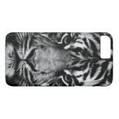 Coques Case-Mate iPhone Tigre Black&White (Dos (Horizontal))