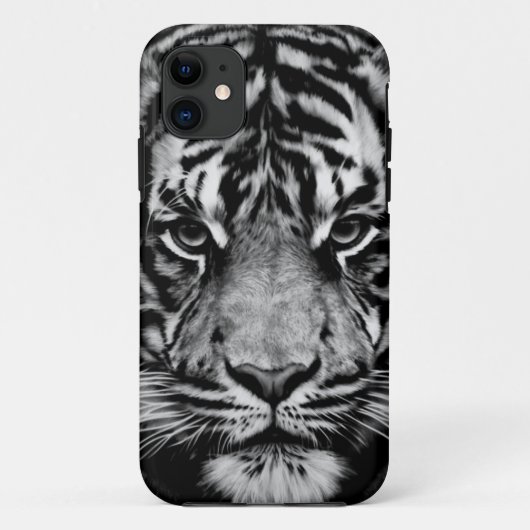 Coques Case-Mate iPhone Tigre Black&White (Dos)