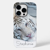 Coques Case-Mate iPhone Tigre blanc (Verso)