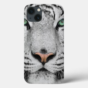 iPhone 13 Case Tigre blanc