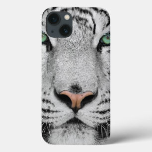 iPhone 13 Case Tigre blanc