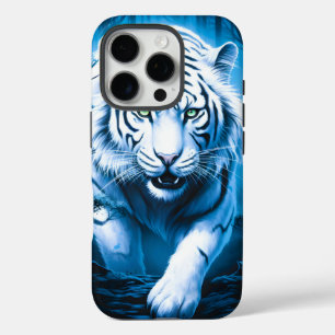Coques iPhone 16 Pro Tigre blanc sauvage Mystique de la forêt
