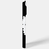 Coques Case-Mate iPhone Tigre, chat sauvage sur noir (Verso / Droite)