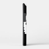 Coques Case-Mate iPhone Tigre, chat sauvage sur noir (Verso / Droite)