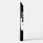 Coques Case-Mate iPhone Tigre, chat sauvage sur noir (Verso / Droite)