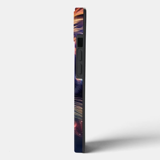 Coques Case-Mate iPhone Tigre cosmique (Verso / Gauche)