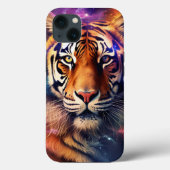 Coques Case-Mate iPhone Tigre cosmique (Verso)