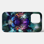 Coques Case-Mate iPhone Tigre cosmique (Verso (horizontal))