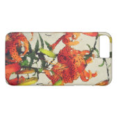 Coques Case-Mate iPhone Tigre d'Aquarelle orange Lily 1 (Dos (Horizontal))