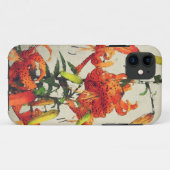 Coques Case-Mate iPhone Tigre d'Aquarelle orange Lily 1 (Dos (Horizontal))
