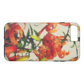 Coques Case-Mate iPhone Tigre d'Aquarelle orange Lily 1 (Dos (Horizontal))
