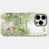 Coques Case-Mate iPhone Tigre de la jungle (Verso (horizontal))