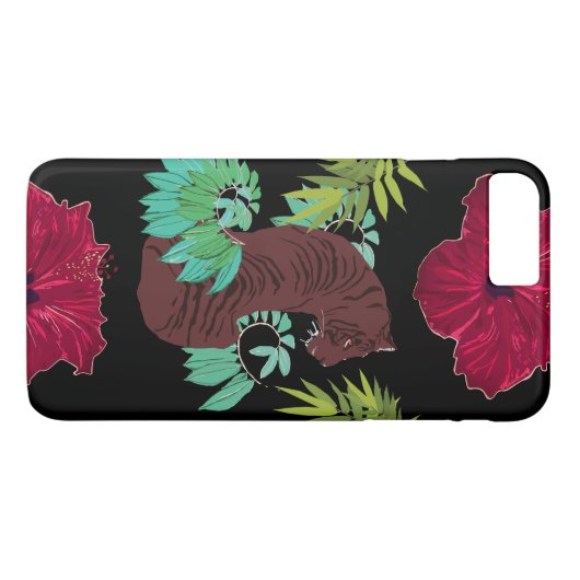 Coques Case-Mate iPhone Tigre de la Jungle (Dos (Horizontal))