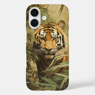 Coques iPhone 16 Tigre de la nature en forêt