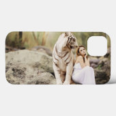 Coques Case-Mate iPhone Tigre et dame du Bengale (Verso (horizontal))