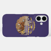 Coques Case-Mate iPhone Tigre et dragon (Verso (horizontal))