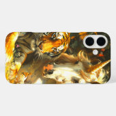 Coques Case-Mate iPhone Tigre et licorne (Verso (horizontal))