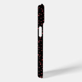 Coques Case-Mate iPhone Tigre : Face féroce Chiffres rouges noirs (Verso / Droite)