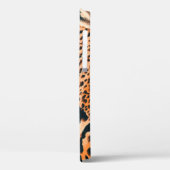 Coques Case-Mate iPhone Tigre, léopard et jaguar sans joint. Textu sans co (Verso / Gauche)