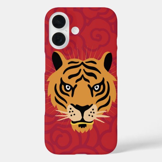 Coques Case-Mate iPhone Tigre lunaire (Verso)