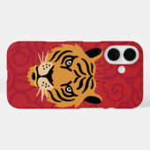 Coques Case-Mate iPhone Tigre lunaire (Verso (horizontal))