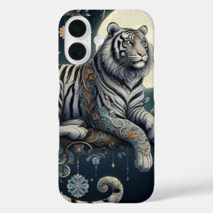 Coques iPhone 16 Tigre mystique