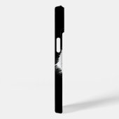 Coques Case-Mate iPhone Tigre Noir Blanc  (Verso / Droite)