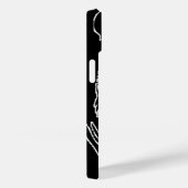 Coques Case-Mate iPhone Tigre Noir Blanc  (Verso / Droite)