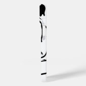 Coques Case-Mate iPhone Tigre Noir Blanc  (Verso / Gauche)