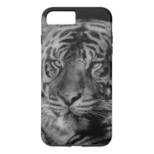 Coques Pour iPhone Tigre noir et blanc