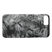 Coques Case-Mate iPhone Tigre noir et blanc (Dos (Horizontal))