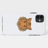 Coques Case-Mate iPhone Tigre orange (Dos (Horizontal))