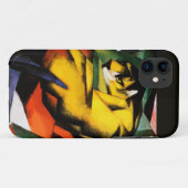 Coques Case-Mate iPhone Tigre peint par Franz Marc (Dos (Horizontal))