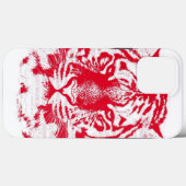 Coques Case-Mate iPhone Tigre rouge et blanc (Verso (horizontal))