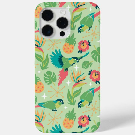 Coques Case-Mate iPhone Tiki Parrots (Verso)