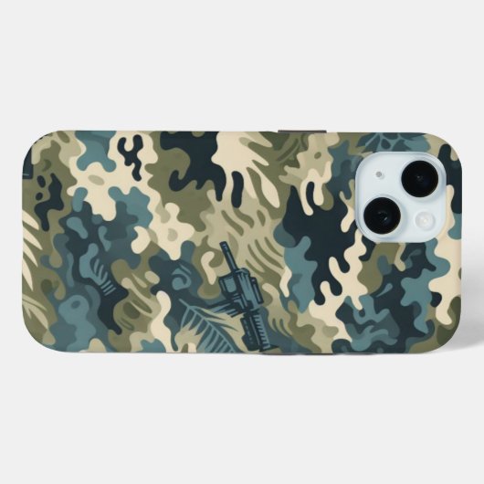 Coques Case-Mate iPhone Timber Duck Camo Classic patern (Verso (horizontal))
