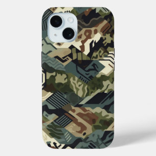 Coque Pour iPhone 15 Timber Duck Camo Classic patern