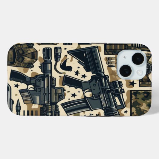 Coques Case-Mate iPhone Timber Duck Camo Classic patern (Verso (horizontal))