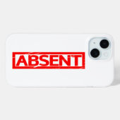 Coques Case-Mate iPhone Timbre absent (Verso (horizontal))