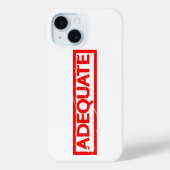 Coques Case-Mate iPhone Timbre adéquat (Verso)