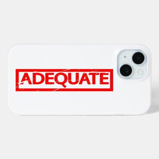 Coques Case-Mate iPhone Timbre adéquat (Verso (horizontal))