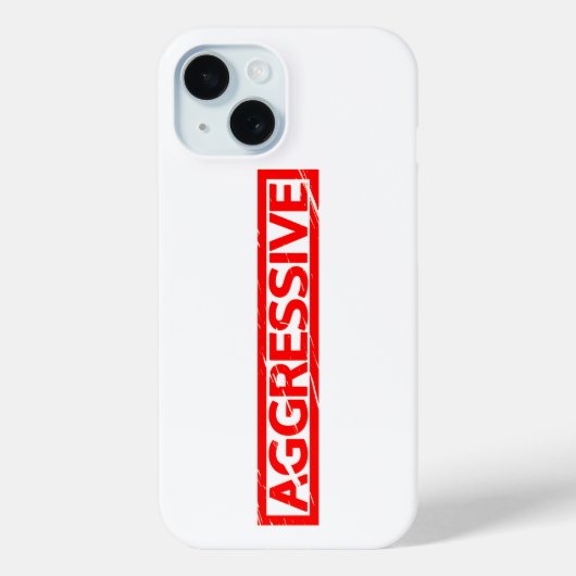 Coques Case-Mate iPhone Timbre agressif (Verso)