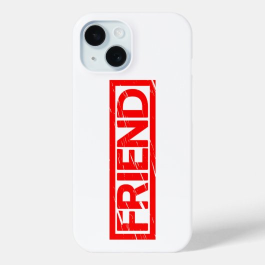 Coques Case-Mate iPhone Timbre ami (Verso)