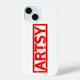 Coque Pour iPhone 15 Timbre Artsy