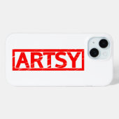 Coques Case-Mate iPhone Timbre Artsy (Verso (horizontal))