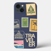 Coques Case-Mate iPhone timbre autocollant (Verso)
