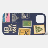 Coques Case-Mate iPhone timbre autocollant (Verso (horizontal))